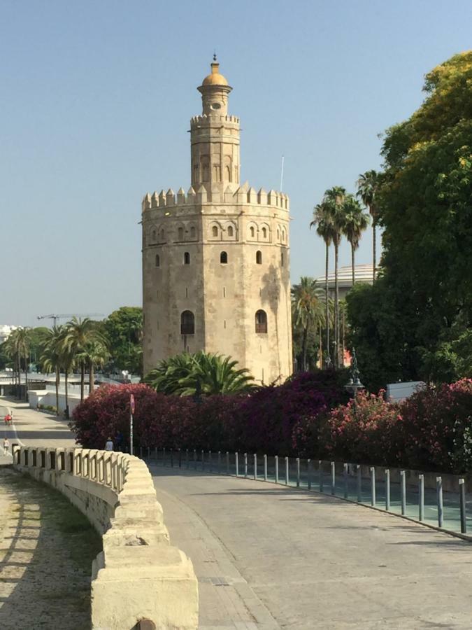 세비야 Betis A La Orilla Del Guadalquivir & Vistas A La Giralda 아파트 외부 사진
