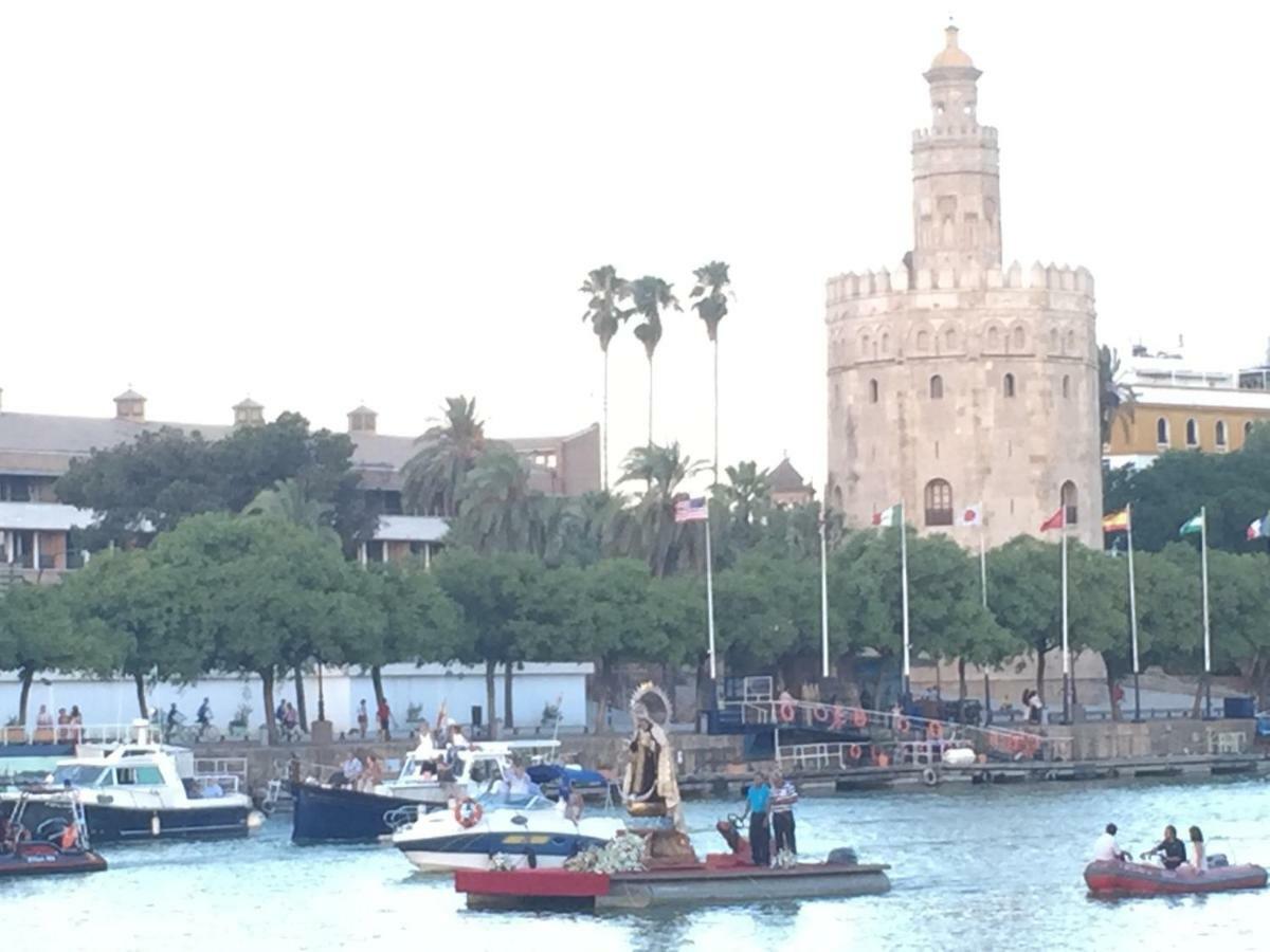 세비야 Betis A La Orilla Del Guadalquivir & Vistas A La Giralda 아파트 외부 사진